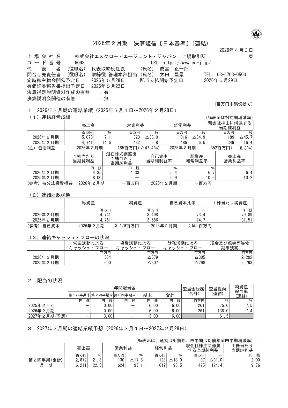 エスクローＡＪ IR
